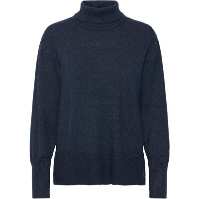 Pullover mit Rollkragen Damen Pulz Jeans Steffi Bleu 2XL Femme Pullover mit Rollkragen Damen Pulz Jeans Steffi Bleu 2XL Femme