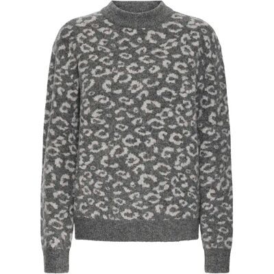 Pullover mit Rundhalsausschnitt Damen Pulz Jeans Artha Gris XS Femme Pullover mit Rundhalsausschnitt Damen Pulz Jeans Artha Gris XS Femme