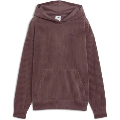 Bequeme Damen-Fleece-Hoodie aus Rippentuch Puma Violet M Femme Bequeme Damen-Fleece-Hoodie aus Rippentuch Puma Violet M Femme