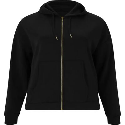 Kapuzenjacke Q Sportswear Tiamo Noir 46 Femme Kapuzenjacke Q Sportswear Tiamo Noir 46 Femme