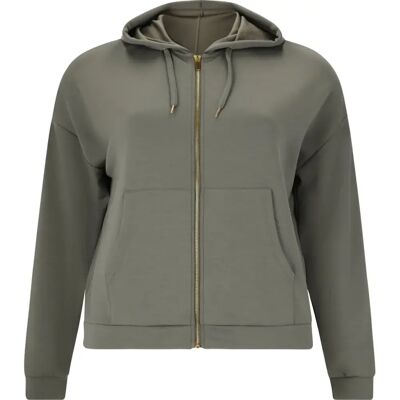 Kapuzenjacke Q Sportswear Tiamo Gris 46 Femme Kapuzenjacke Q Sportswear Tiamo Gris 46 Femme