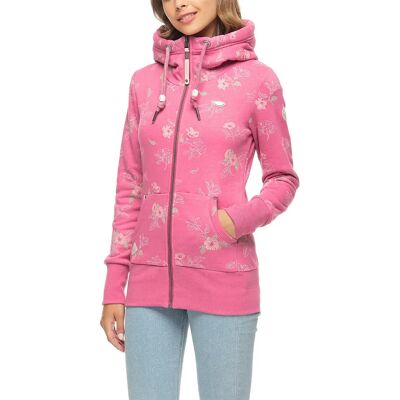 Kapuzenjacke Ragwear Neska Flowers Rose XS Femme Kapuzenjacke Ragwear Neska Flowers Rose XS Femme