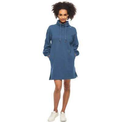 Pulloverkleid Damen Ragwear Marselinna Bleu M Femme Pulloverkleid Damen Ragwear Marselinna Bleu M Femme
