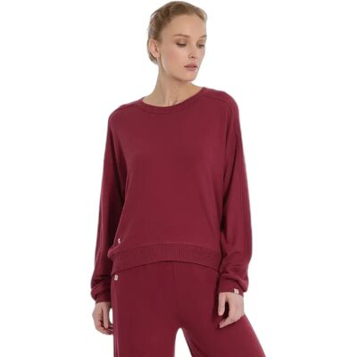 Sweatshirt Damen Ragwear Cleuren Rouge L Femme Sweatshirt Damen Ragwear Cleuren Rouge L Femme