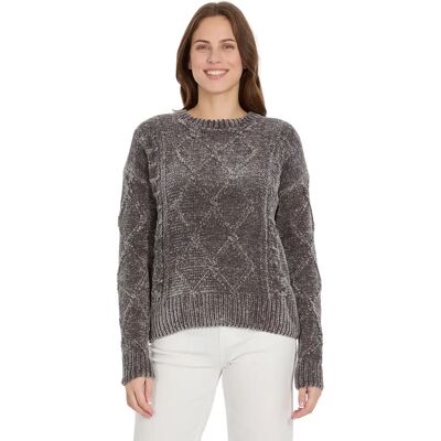Pullover mit Rundhalsausschnitt Damen Ragwear Jannina Gris XL Femme Pullover mit Rundhalsausschnitt Damen Ragwear Jannina Gris XL Femme
