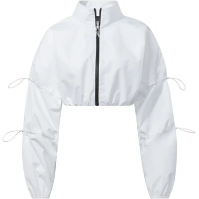 Jacke Crop Top Frau Reebok Cardi B Blanc M Femme Jacke Crop Top Frau Reebok Cardi B Blanc M Femme