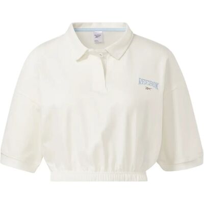 T-Shirt Frau Reebok Classics Varsity Blanc L Femme T-Shirt Frau Reebok Classics Varsity Blanc L Femme