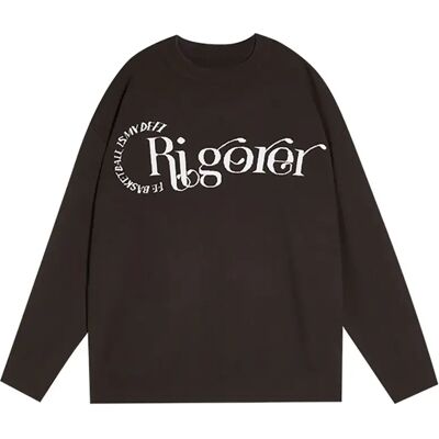 Logo-Pullover Rigorer Marron XL Mixte Logo-Pullover Rigorer Marron XL Mixte