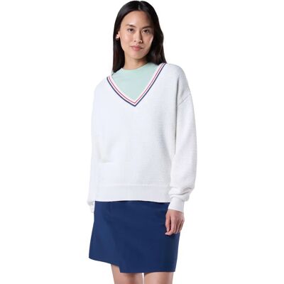 Damen V-Ausschnitt Pulli Rossignol Blanc M Femme Damen V-Ausschnitt Pulli Rossignol Blanc M Femme