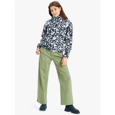 Damen Fleecejacke mit Reißverschlusskragen Roxy Live Out Loud Blanc M Femme Damen Fleecejacke mit Reißverschlusskragen Roxy Live Out Loud Blanc M Femme