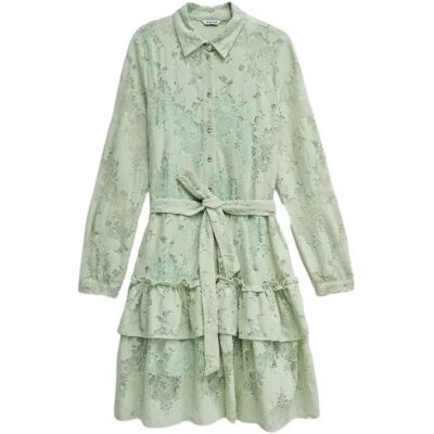 Spitzenkleid Damen Salsa Jeans Vert S Femme Spitzenkleid Damen Salsa Jeans Vert S Femme