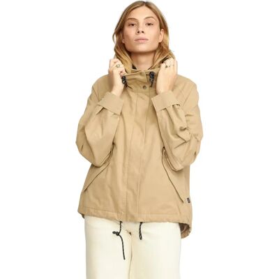 Kurze A-Linien-Parka für Frauen Selfhood Beige M Femme Kurze A-Linien-Parka für Frauen Selfhood Beige M Femme