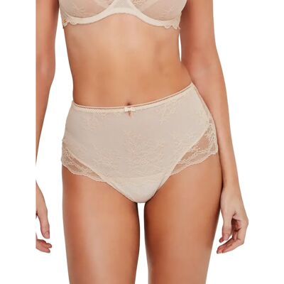 Hochtaillierte Figurformende Shorts Damen Selmark Manuela Beige XL Femme Hochtaillierte Figurformende Shorts Damen Selmark Manuela Beige XL Femme