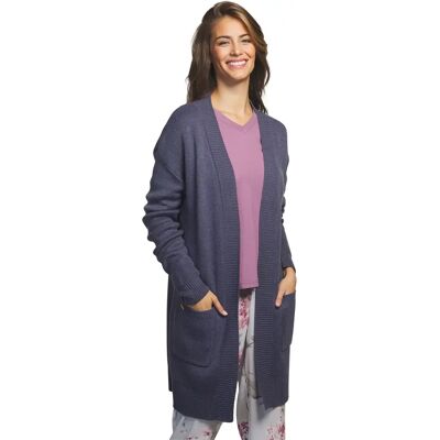 Strickjacke, Damen Selmark Complementos Romantica Bleu L Femme Strickjacke, Damen Selmark Complementos Romantica Bleu L Femme