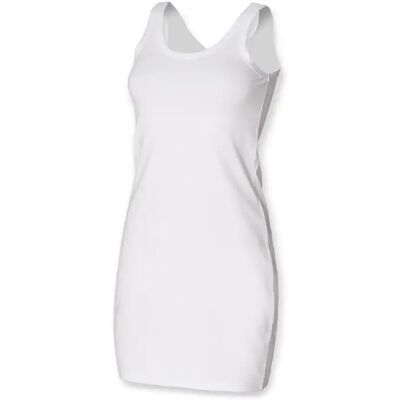 Ärmelloses Kleid, Damen SF Clothing Blanc M Femme Ärmelloses Kleid, Damen SF Clothing Blanc M Femme