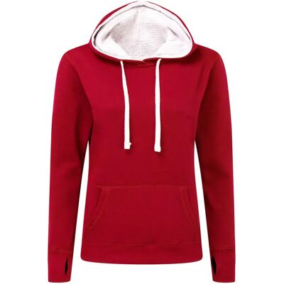Hoodie Damen SG Originals Contrast Rouge L Femme Hoodie Damen SG Originals Contrast Rouge L Femme
