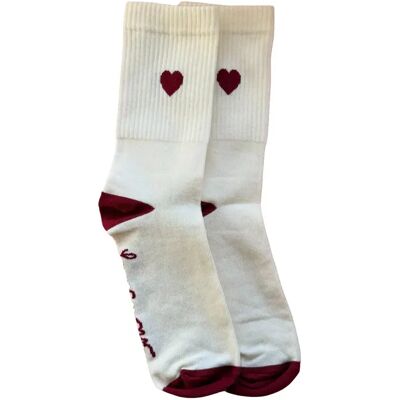 Socken für Damen She is Sunday Kiss Me Blanc 36/39 Femme Socken für Damen She is Sunday Kiss Me Blanc 36/39 Femme