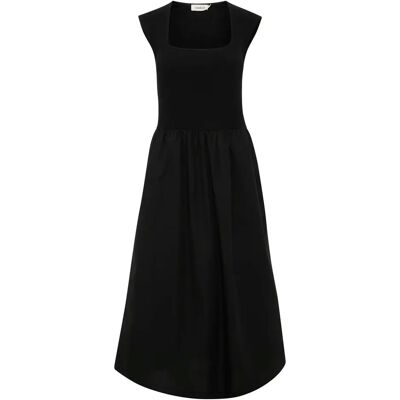 Kleid Damen Soaked in Luxury Simone Phoebe Noir M Femme Kleid Damen Soaked in Luxury Simone Phoebe Noir M Femme