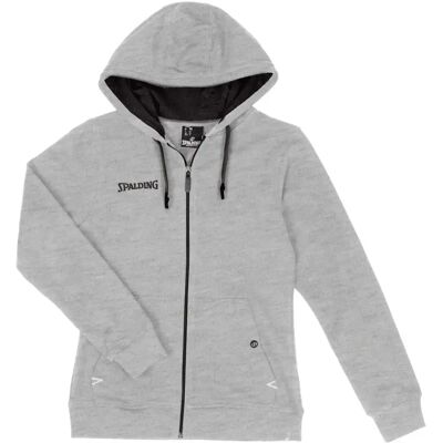 Damen-Kapuzenjacke Spalding Flow Gris L Femme Damen-Kapuzenjacke Spalding Flow Gris L Femme