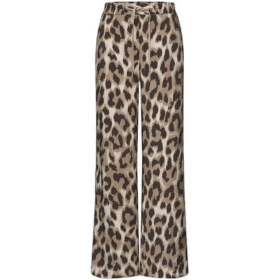 Damenhosen Street One Wide Leg AOP HW Beige 34x30 Femme Damenhosen Street One Wide Leg AOP HW Beige 34x30 Femme