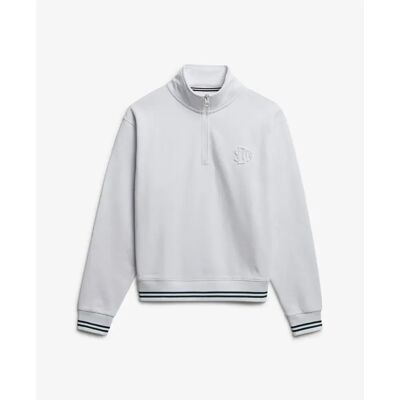 Pullover Damen Superdry Country Club Blanc M Femme Pullover Damen Superdry Country Club Blanc M Femme