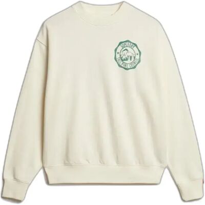 Pullover Superdry Lo-fi Outdoors Beige S Mixte Pullover Superdry Lo-fi Outdoors Beige S Mixte