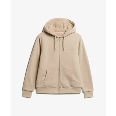 Kapuzenjacke Superdry Gris M Femme Kapuzenjacke Superdry Gris M Femme