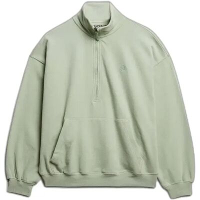 Sweatshirt 1/2 Zip Women Superdry Studios Vert S Femme Sweatshirt 1/2 Zip Women Superdry Studios Vert S Femme