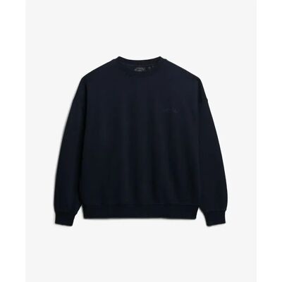 Sweatshirt Damen Superdry Essential Logo Gd Bleu L Femme Sweatshirt Damen Superdry Essential Logo Gd Bleu L Femme