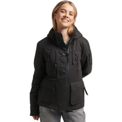 Regenjacke Mikrofaser Damen Superdry Wind Ultimate Noir XS Femme Regenjacke Mikrofaser Damen Superdry Wind Ultimate Noir XS Femme