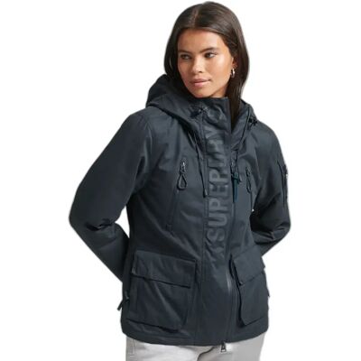 Regenjacke Mikrofaser Damen Superdry Wind Ultimate Bleu S Femme Regenjacke Mikrofaser Damen Superdry Wind Ultimate Bleu S Femme