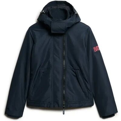 Regenjacke mit Kapuze für Damen Superdry Mountain Bleu XS Femme Regenjacke mit Kapuze für Damen Superdry Mountain Bleu XS Femme