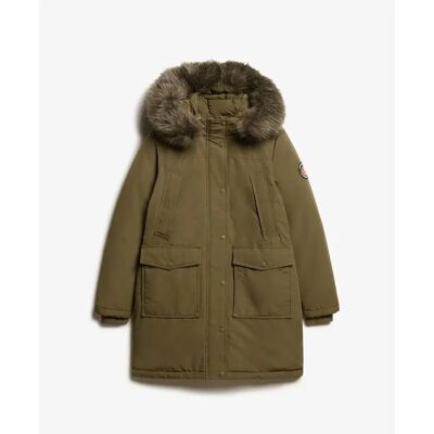 Damenparka aus Kunstfell Superdry Everest Vert M Femme Damenparka aus Kunstfell Superdry Everest Vert M Femme
