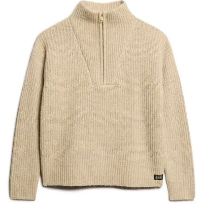 Pull Truckermantel Damen Superdry Essential Marron XL Femme Pull Truckermantel Damen Superdry Essential Marron XL Femme