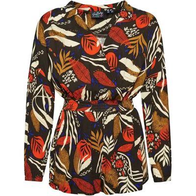 Jumpsuit Frau Superdry Vintage Beach Multicolore 2XS Femme Jumpsuit Frau Superdry Vintage Beach Multicolore 2XS Femme