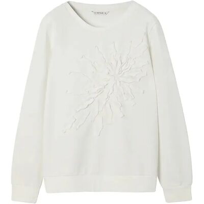 Sweatshirt Damen Tatuum Elter Blanc M Femme Sweatshirt Damen Tatuum Elter Blanc M Femme