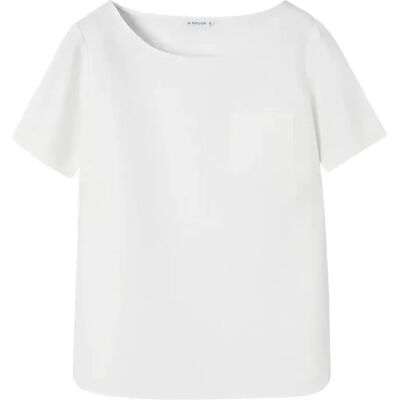 Leinen T-Shirt für Damen Tatuum Lawi Blanc 46 Femme Leinen T-Shirt für Damen Tatuum Lawi Blanc 46 Femme