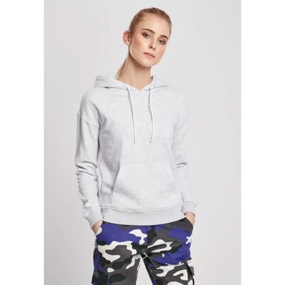 Hoodie Damen Urban Classics Gris XS Femme Hoodie Damen Urban Classics Gris XS Femme