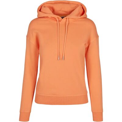 Urban Classics Hoodie Damen Urban Classic basic côtelés Rose XS Femme Urban Classics Hoodie Damen Urban Classic basic côtelés Rose XS Femme