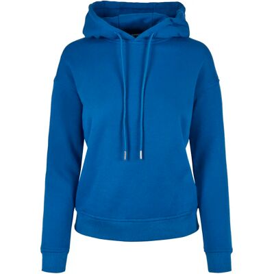 Damen-Kapuzenpullover Urban Classics Bleu XS Femme Damen-Kapuzenpullover Urban Classics Bleu XS Femme