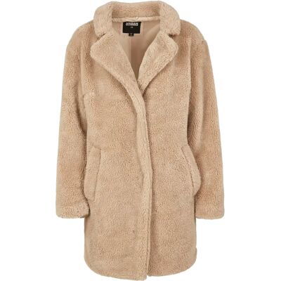 Urban Classics Parka Damen Urban Classic oversized sherpa Blanc L Femme Urban Classics Parka Damen Urban Classic oversized sherpa Blanc L Femme