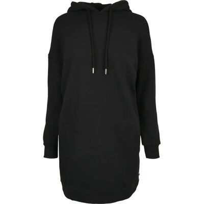 Kapuzenpullover Kleid Frau Urban Classics organic oversized terry Noir S Femme Kapuzenpullover Kleid Frau Urban Classics organic oversized terry Noir S Femme