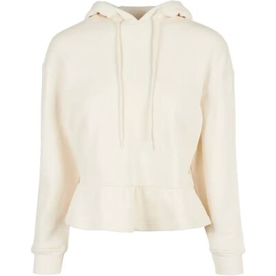 Kapuzenpulli Urban Classics ladies organic volants Blanc S Mixte Kapuzenpulli Urban Classics ladies organic volants Blanc S Mixte