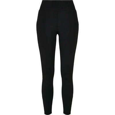 Damen-Leggings mit hoher Taille Urban Classics shiny stripe Noir S Femme Damen-Leggings mit hoher Taille Urban Classics shiny stripe Noir S Femme