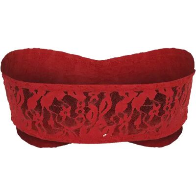 Urban Classics Bandeau-Oberteil für Damen Urban Classic laces Rouge XS Femme Urban Classics Bandeau-Oberteil für Damen Urban Classic laces Rouge XS Femme