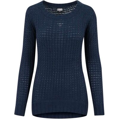 Urban Classics Sweatshirt Damen Urban Classic long Bleu S Femme Urban Classics Sweatshirt Damen Urban Classic long Bleu S Femme