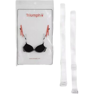 Hosenträger Frau Triumph Silikon-tr?ger Blanc TU Femme Hosenträger Frau Triumph Silikon-tr?ger Blanc TU Femme