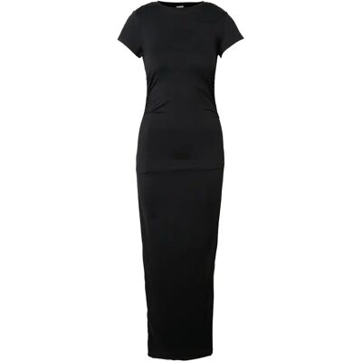Langes Jersey-Kleid für Frauen Urban Classics Stretch Noir L Femme Langes Jersey-Kleid für Frauen Urban Classics Stretch Noir L Femme