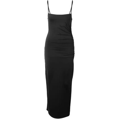 Langes Jersey-Kleid für Frauen Urban Classics Spaghetti Noir L Femme Langes Jersey-Kleid für Frauen Urban Classics Spaghetti Noir L Femme