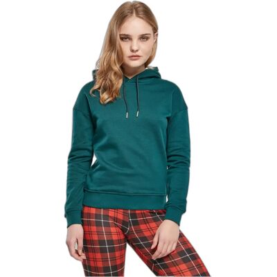 Kapuzenpullover, Damen Urban Classics Bleu S Femme Kapuzenpullover, Damen Urban Classics Bleu S Femme